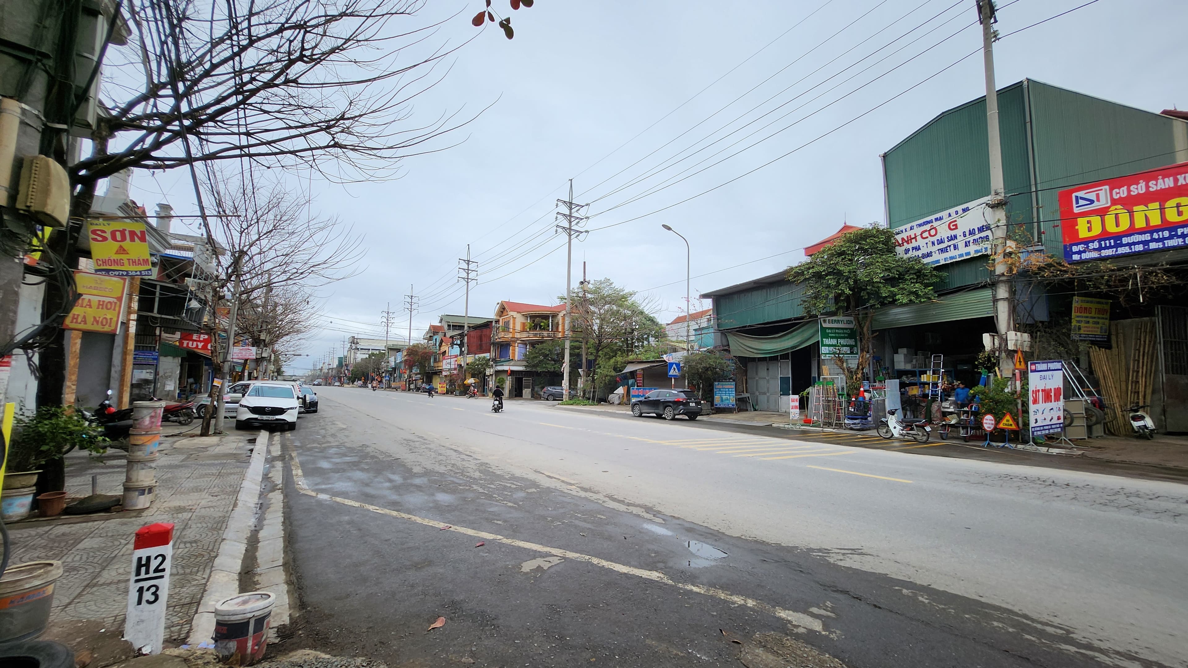 Nhà đất mặt phố, Thạch Thất, Hà Nội - 195m² giá 25.35 tỷ