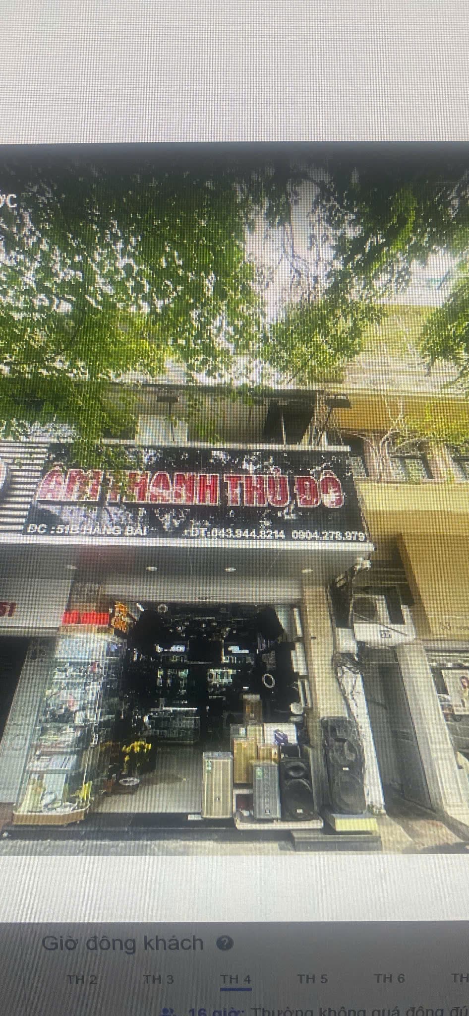 Nhà đất mặt phố, Hoàn Kiếm, Hà Nội - 32m² giá 36 tỷ