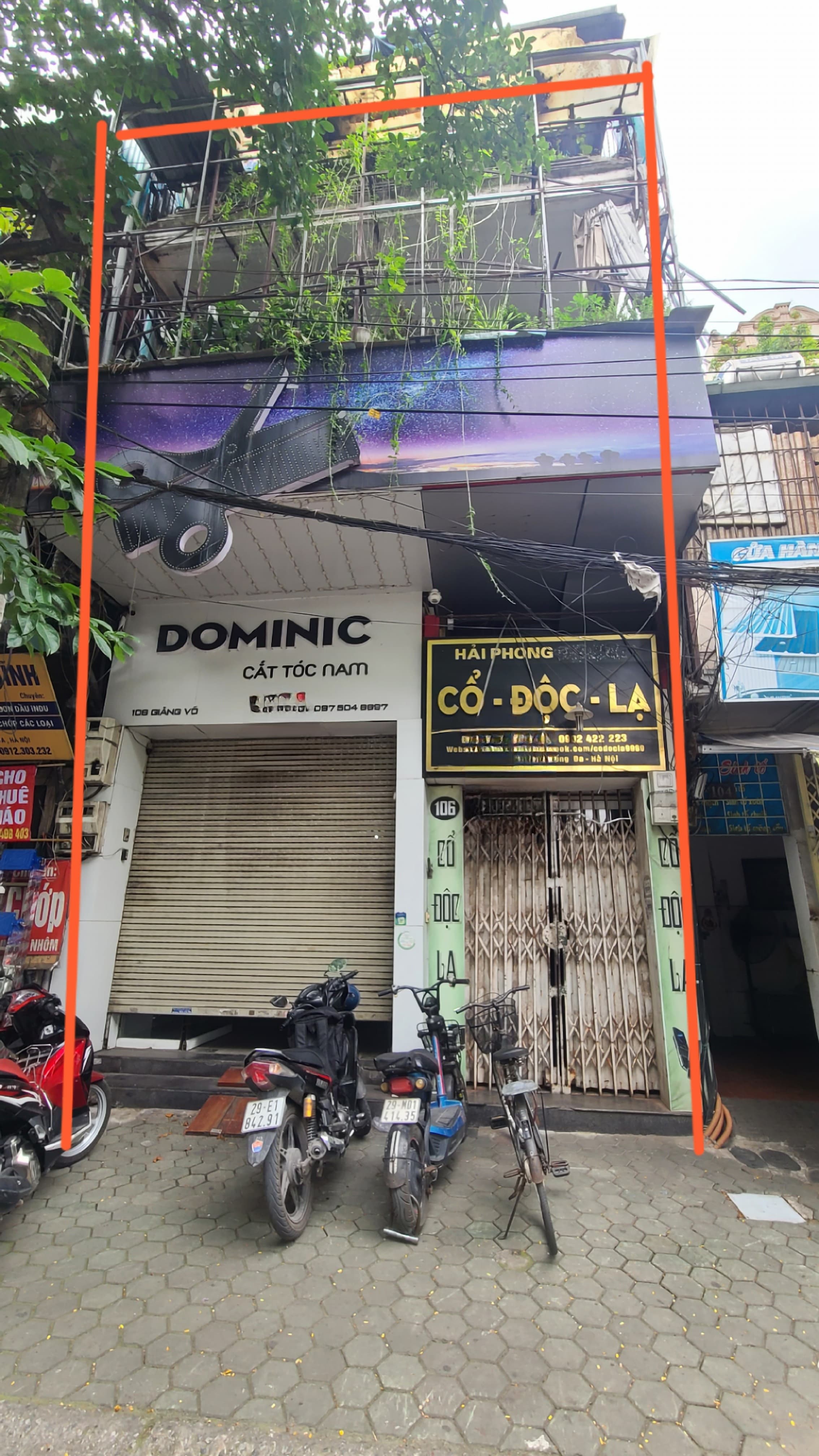 Nhà đất mặt phố, Ba Đình, Hà Nội - 185m² giá 94 tỷ