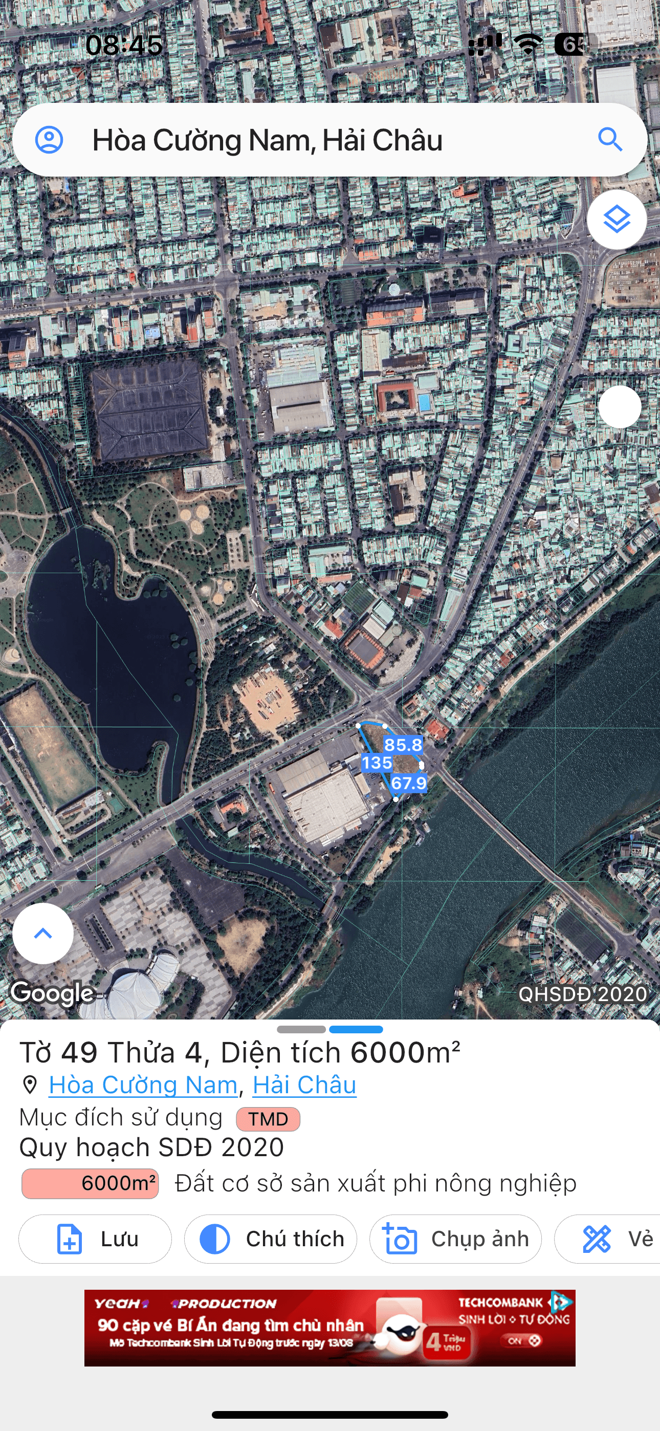 Nhà đất mặt phố, Hải Châu, Đà Nẵng - 6000m² giá 450 tỷ