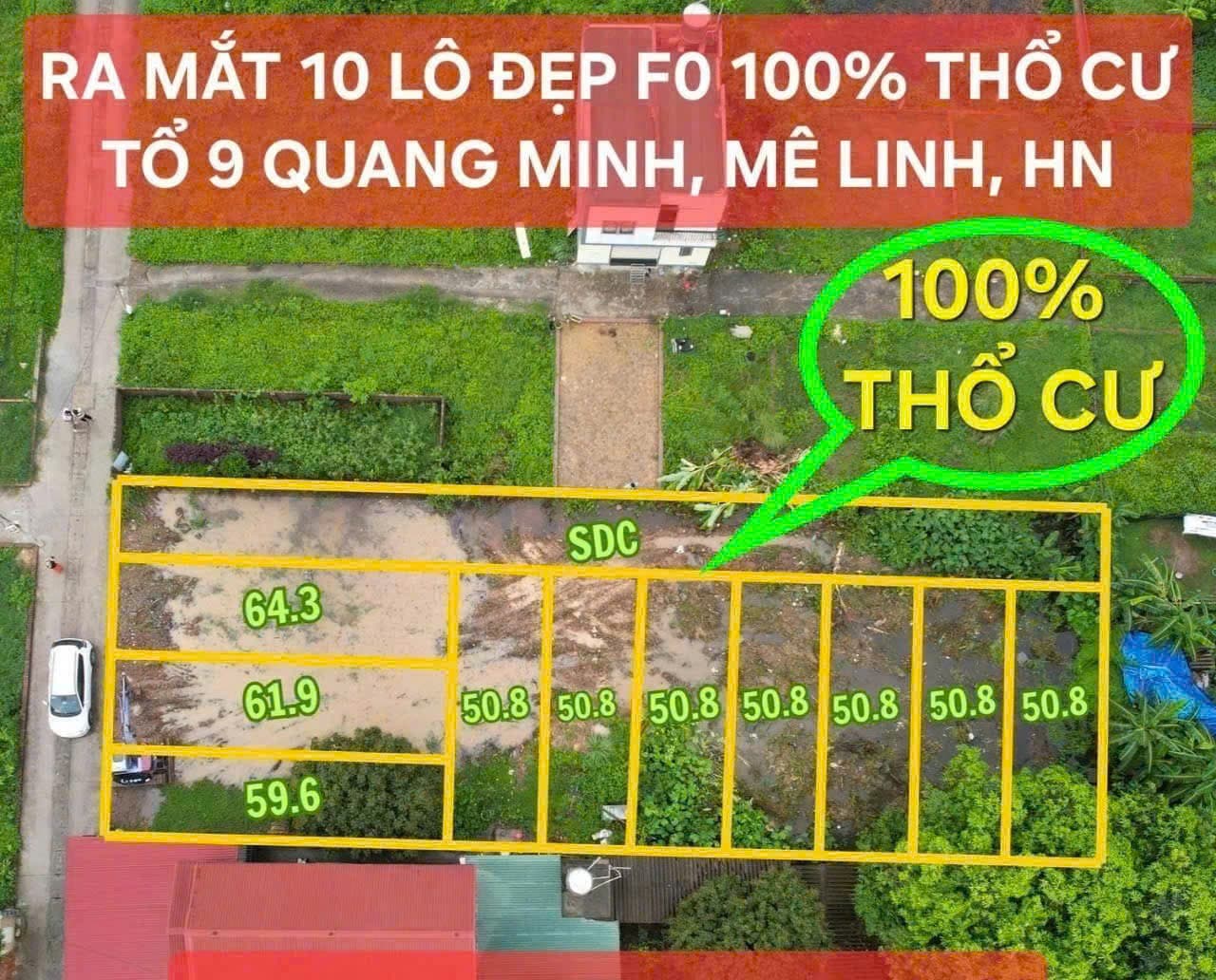Nhà đất mặt phố Mê Linh, Hà Nội - 5, .8m² giá 2.85 tỷ