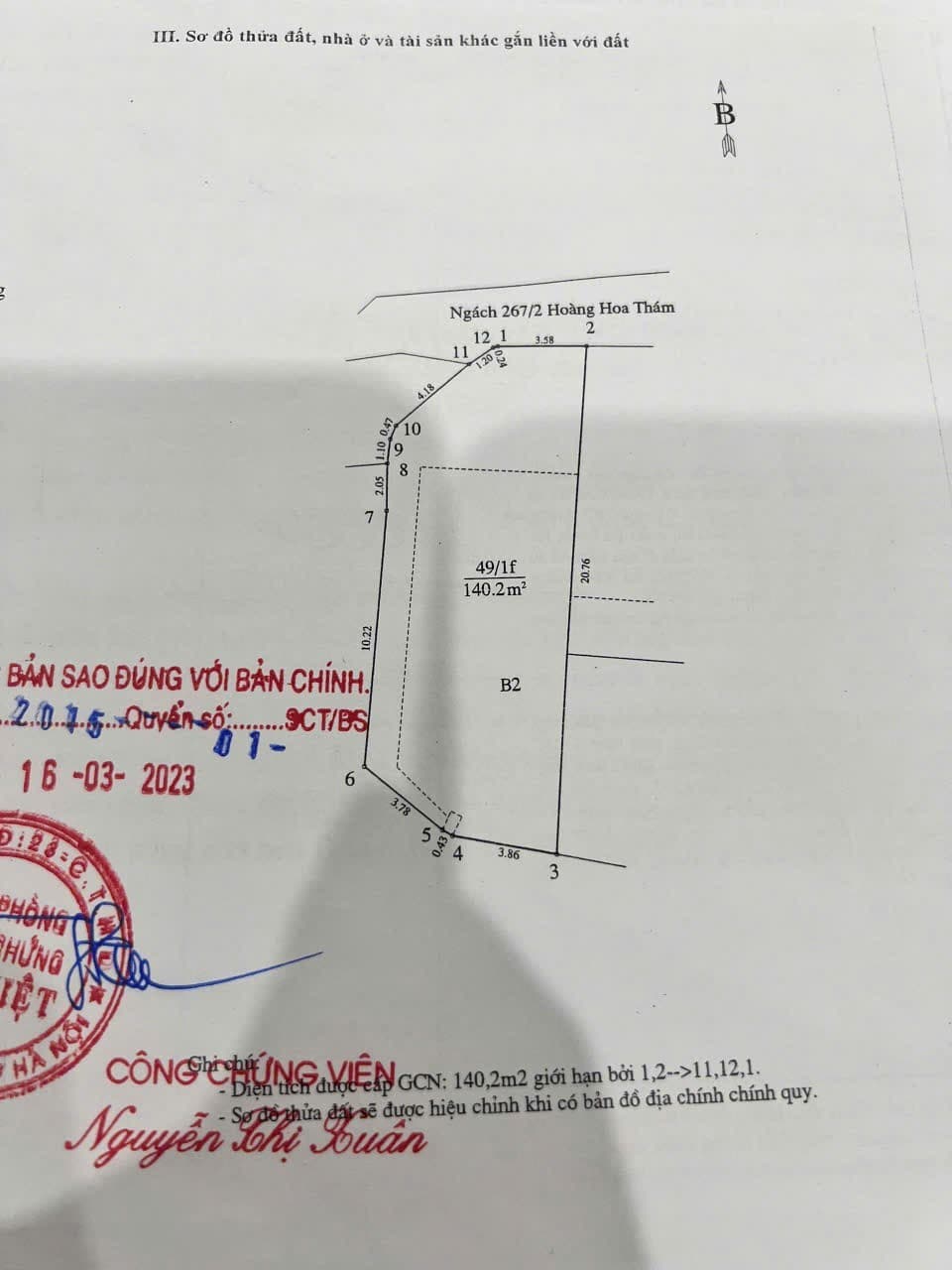 Nhà đất mặt phố, Ba Đình, Hà Nội - 140m² giá 42.5 tỷ