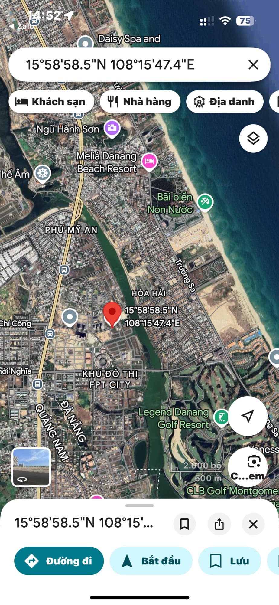 Nhà đất mặt phố, Ngũ Hành Sơn, Đà Nẵng - 360m² giá 35 tỷ