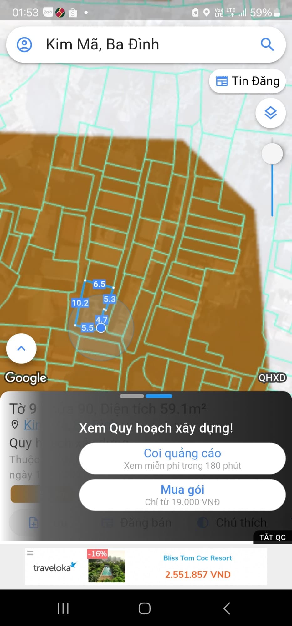 Nhà đất mặt phố, Ba Đình, Hà Nội - 59m² giá 16.9 tỷ