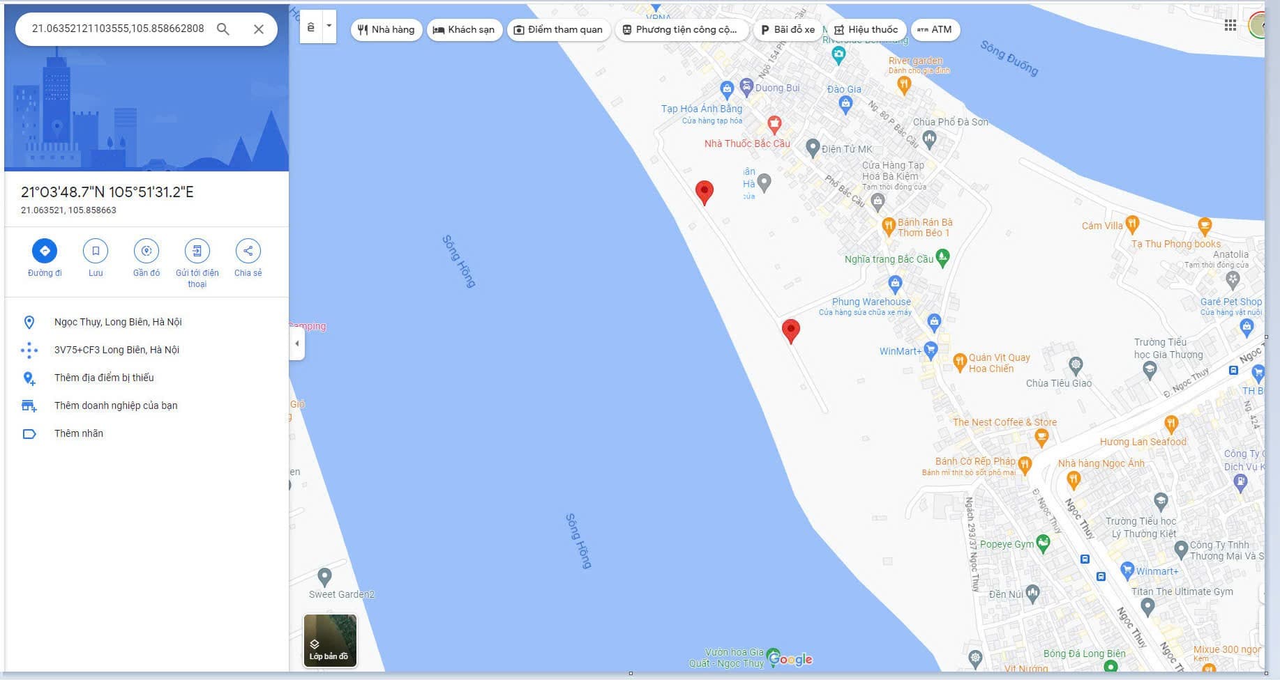 Nhà đất mặt phố, Long Biên, Hà Nội - 3000m² giá 5 tỷ