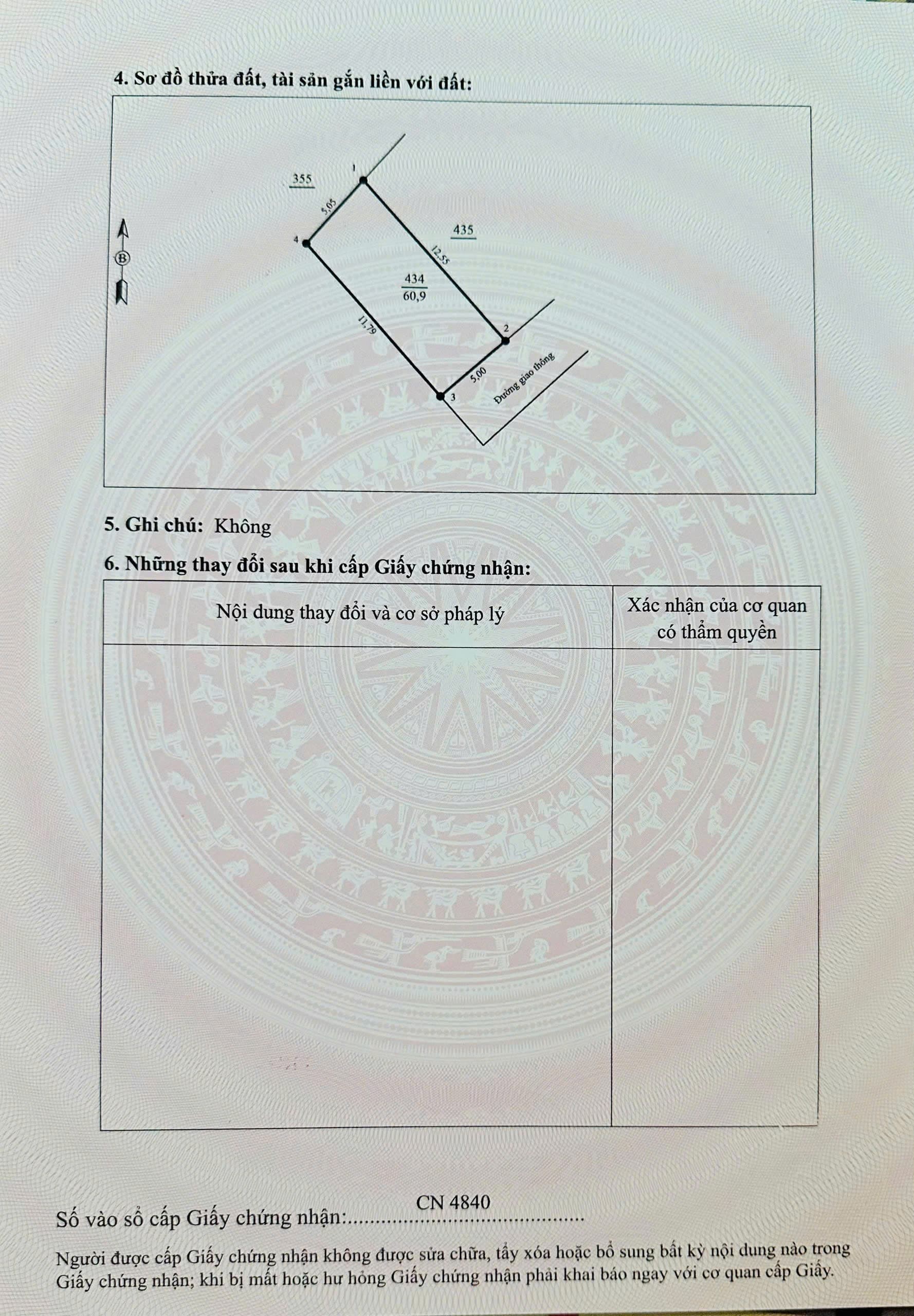Nhà đất mặt phố, Việt Trì, Phú Thọ - 61m² giá 1.68 tỷ