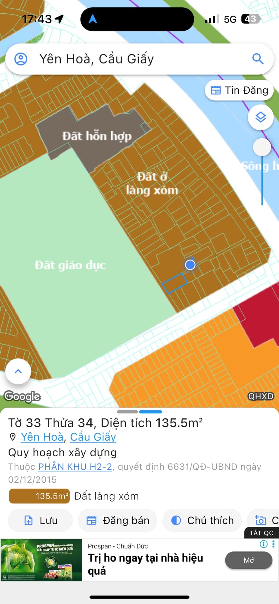 Nhà đất mặt phố, Cầu Giấy, Hà Nội - 127m² giá 26.5 tỷ