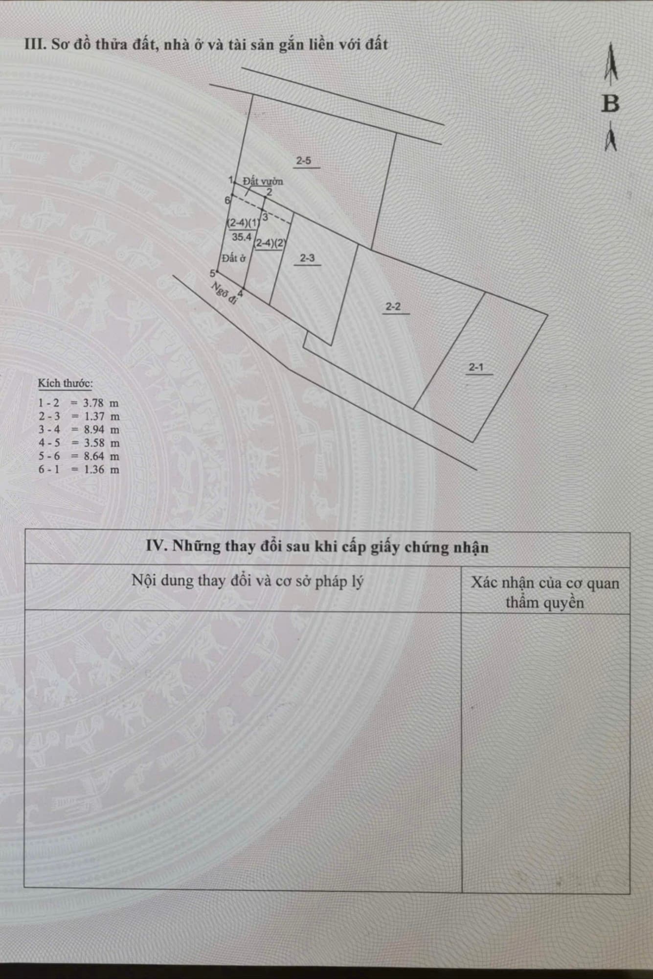 Nhà đất mặt phố, Long Biên, Hà Nội - 36m² giá 4.3 tỷ