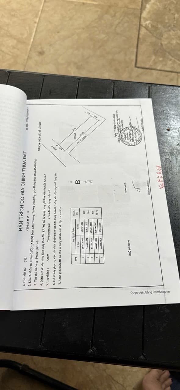 Nhà đất mặt phố, Hoàng Mai, Hà Nội - 87.7m² giá 4.2 tỷ
