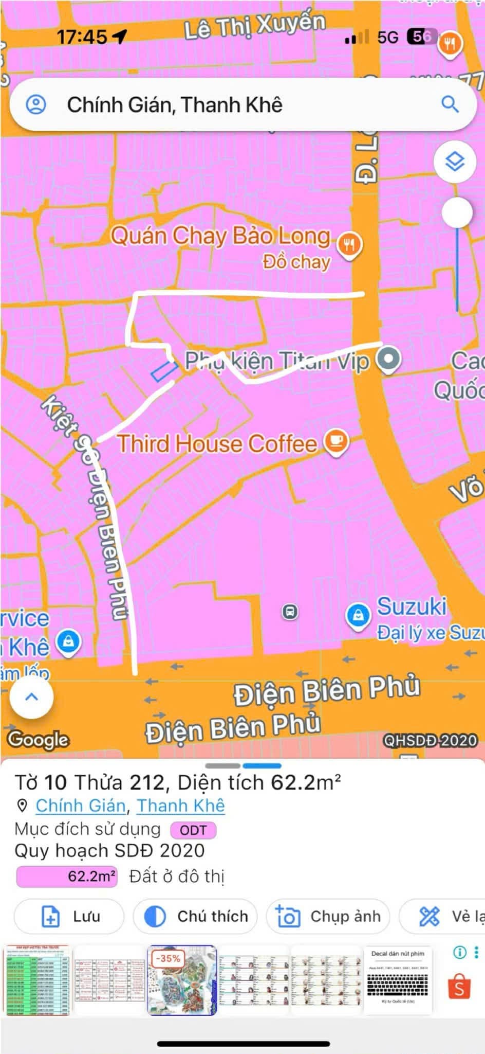 Nhà đất mặt phố, Thanh Khê, Đà Nẵng - 63m² giá 4.65 tỷ