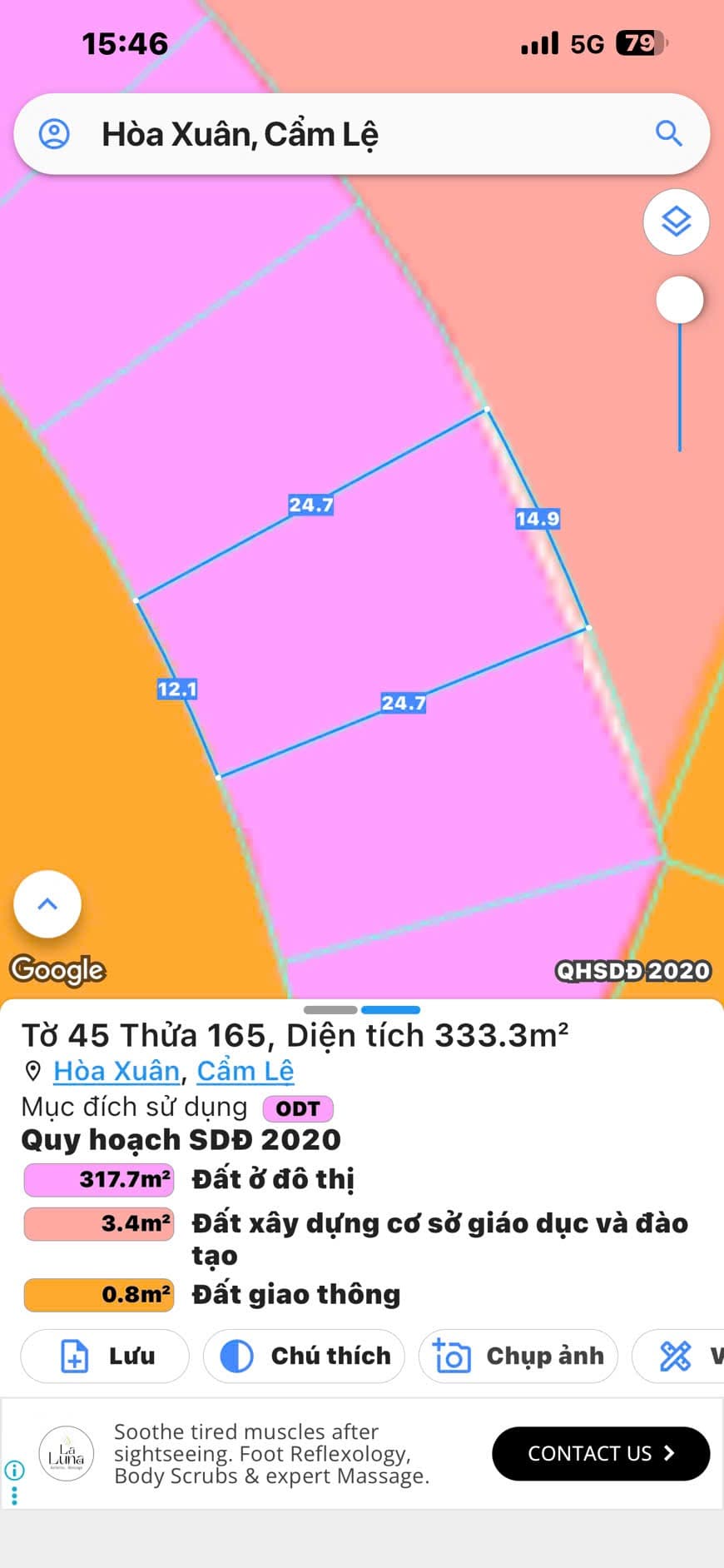 Nhà đất mặt phố, Cẩm Lệ, Đà Nẵng - 336m² giá 20.5 tỷ