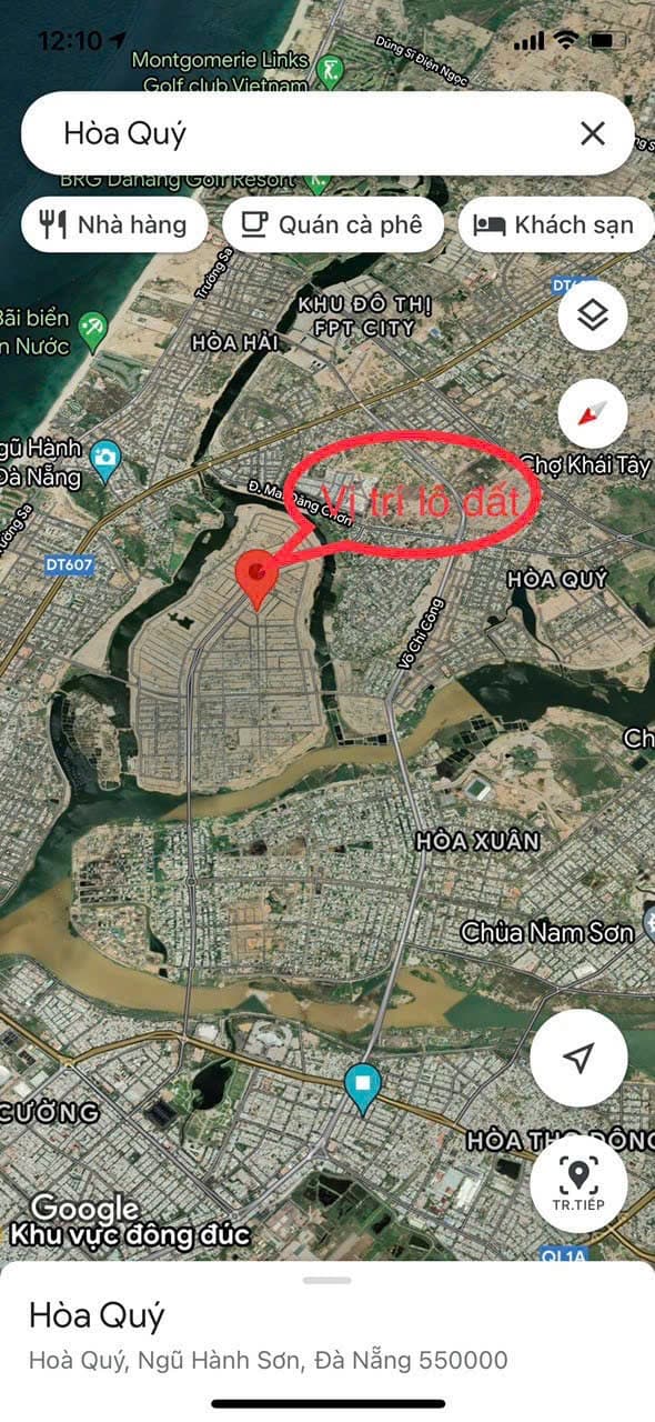 Nhà đất mặt phố Ngũ Hành Sơn, Đà Nẵng - 166m² giá 11.2 tỷ