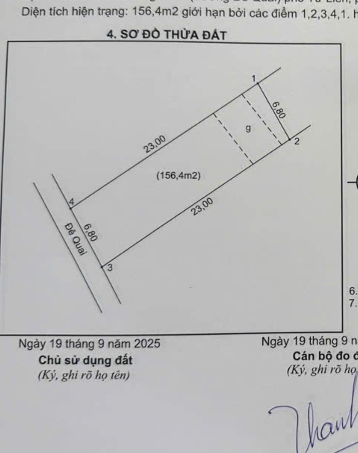 Nhà đất mặt phố, Tây Hồ, Hà Nội - 156m² giá 5.46 tỷ