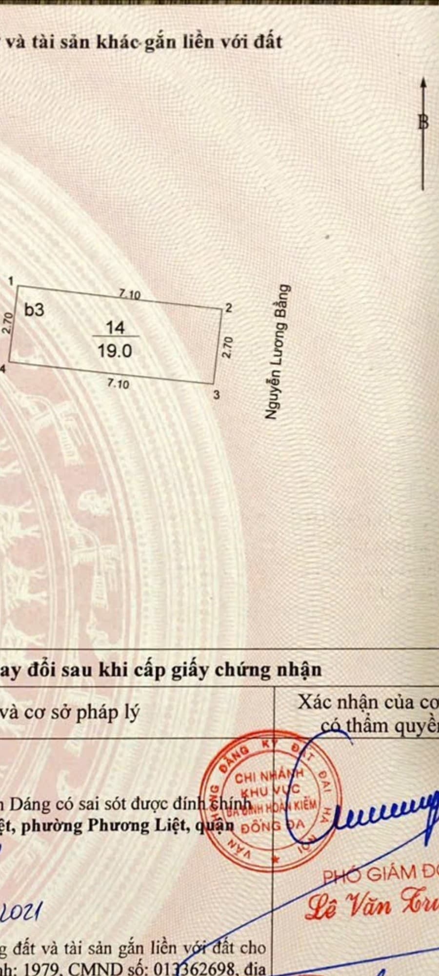 Nhà đất mặt phố, Đống Đa, Hà Nội - 19m² giá 11.4 tỷ