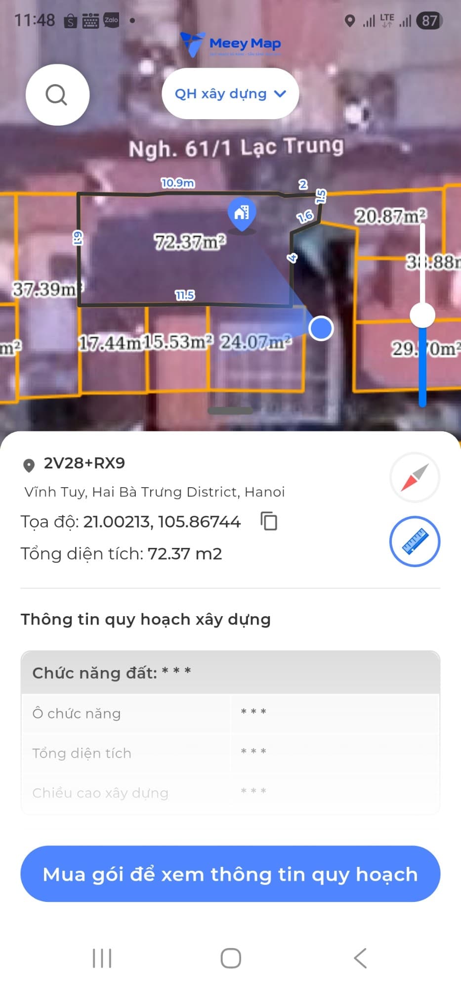 Nhà đất mặt phố, Hai Bà Trưng, Hà Nội - 61m² giá 15 tỷ