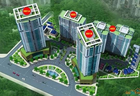 Căn hộ mặt phố, Hoàng Mai, Hà Nội - 77m² giá 6.85 tỷ