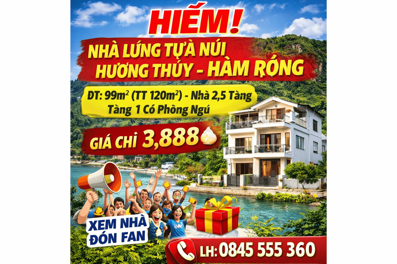 Nhà đất mặt phố, Thanh Hóa, Thanh Hóa - 98.9m² giá 3.555 tỷ