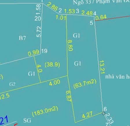 Nhà đất mặt phố, Bắc Từ Liêm, Hà Nội - 65m² giá 18.2 tỷ