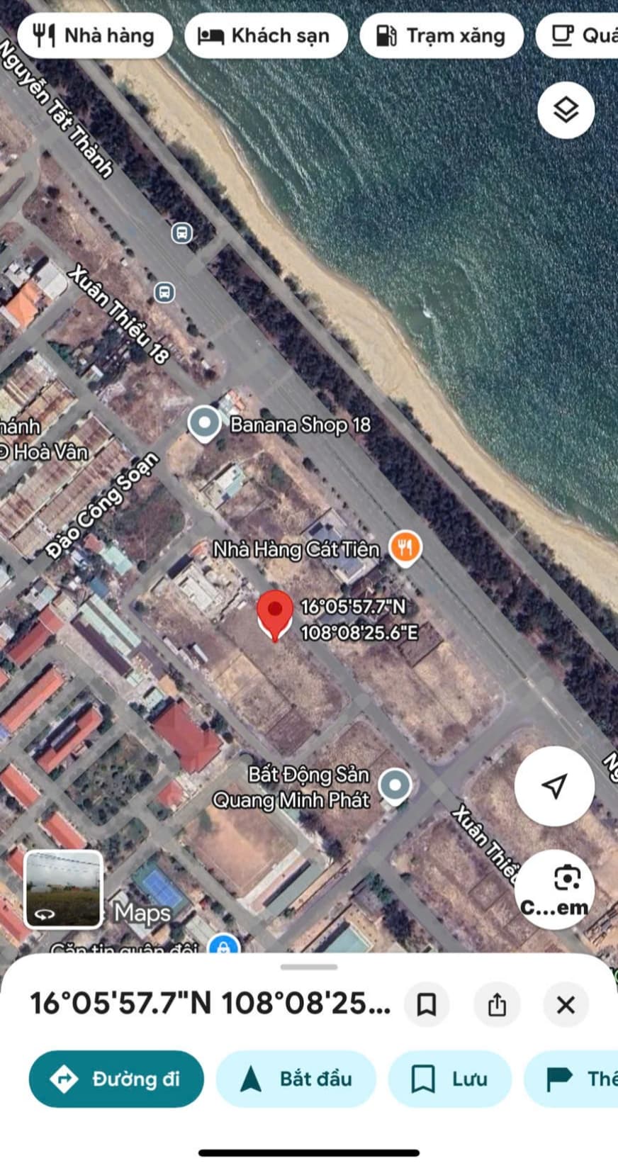 Nhà đất mặt phố, Liên Chiểu, Đà Nẵng - 404m² giá 18.5 tỷ