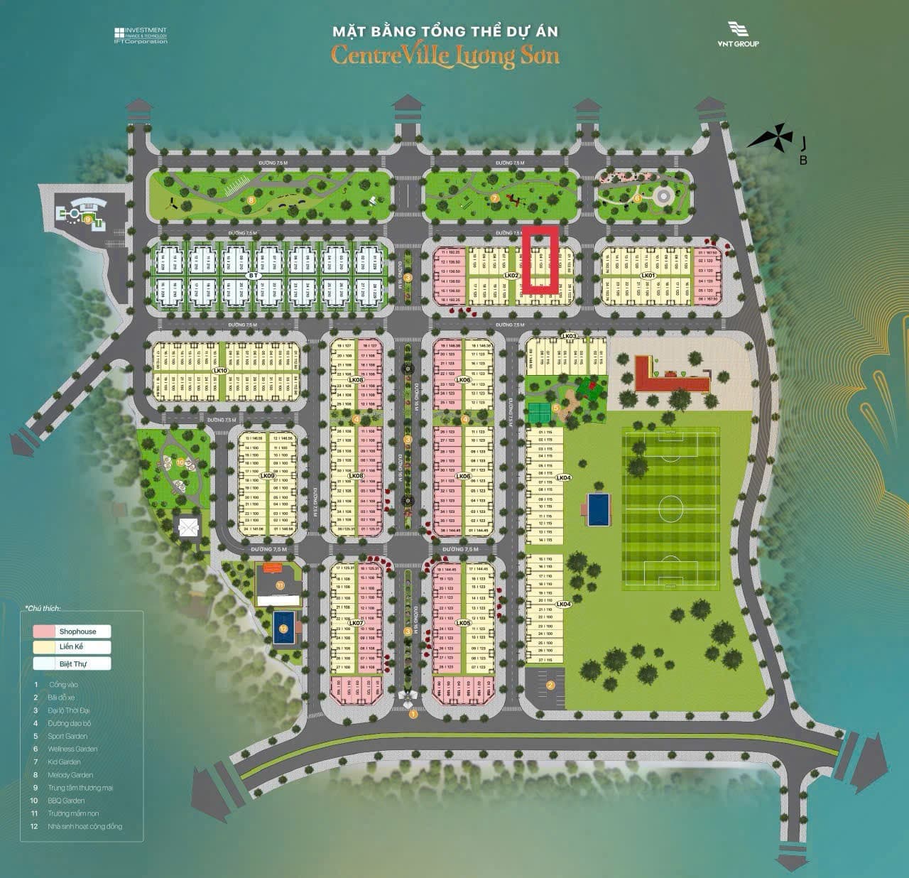 Nhà đất mặt phố, Lương Sơn, Hòa Bình - 120m² giá 3.8 tỷ