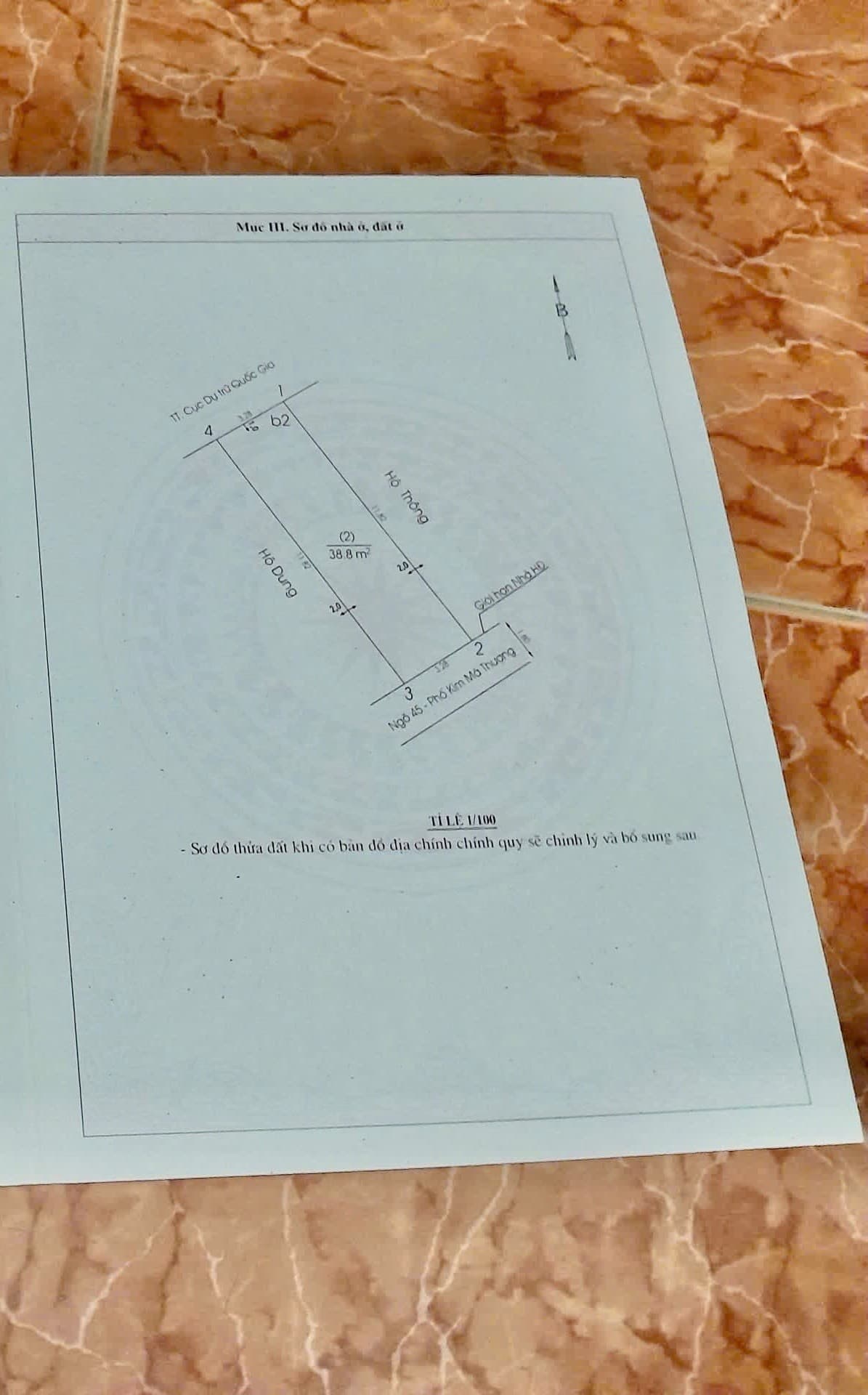 Nhà đất mặt phố, Ba Đình, Hà Nội - 39m² giá 12.8 tỷ
