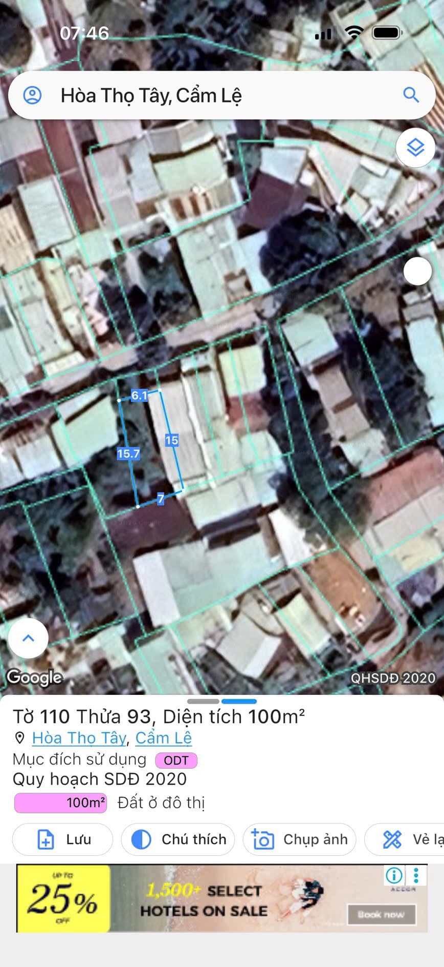 Nhà đất mặt phố, Cẩm Lệ, Đà Nẵng - 100m² giá 2.85 tỷ