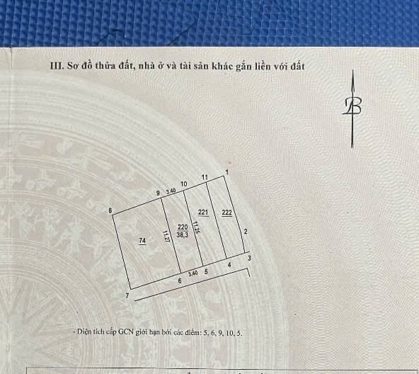 Nhà đất mặt phố, Nam Từ Liêm, Hà Nội - 38.3m² giá 7.2 tỷ
