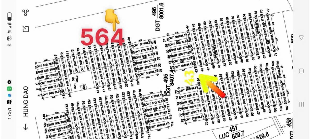 Nhà đất mặt phố Tiên Lữ, Hưng Yên - 77.5m² giá 1.88 tỷ