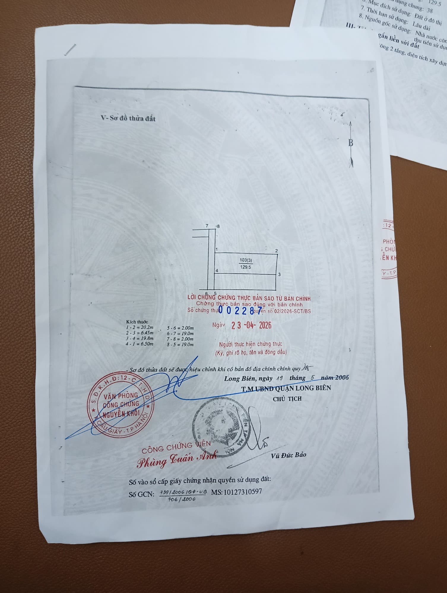 Nhà đất mặt phố, Long Biên, Hà Nội - 131m² giá 15.2 tỷ
