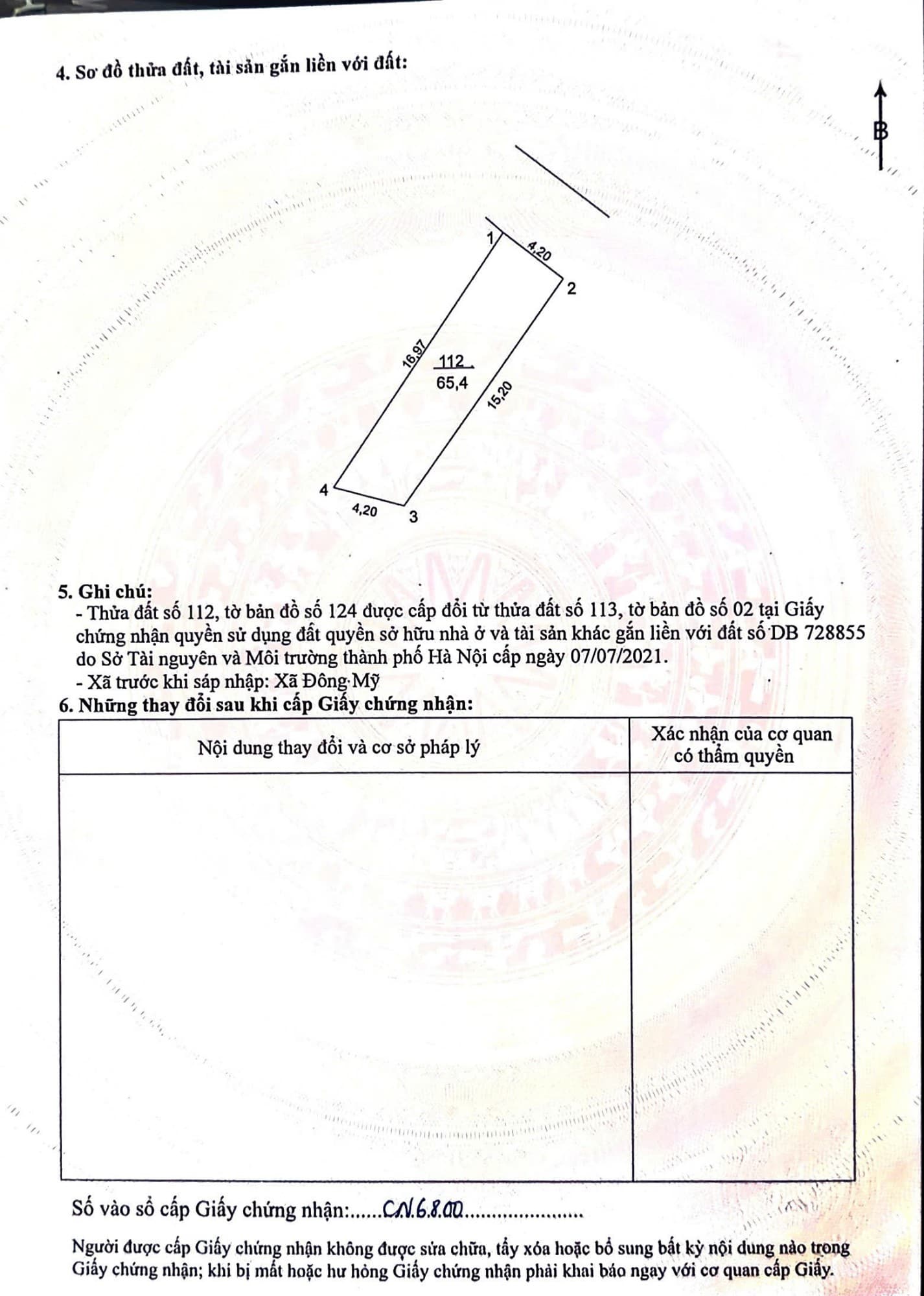 Nhà đất mặt phố, Thanh Trì, Hà Nội - 66m² giá 6.25 tỷ